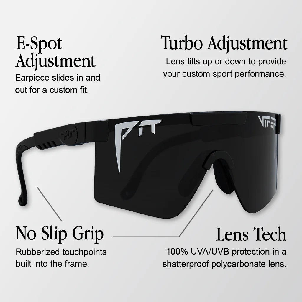 Lunettes PIT VIPER THE PRIDE ORIGINAL 2.0 WIDE HDPV Polarisée Rainbow