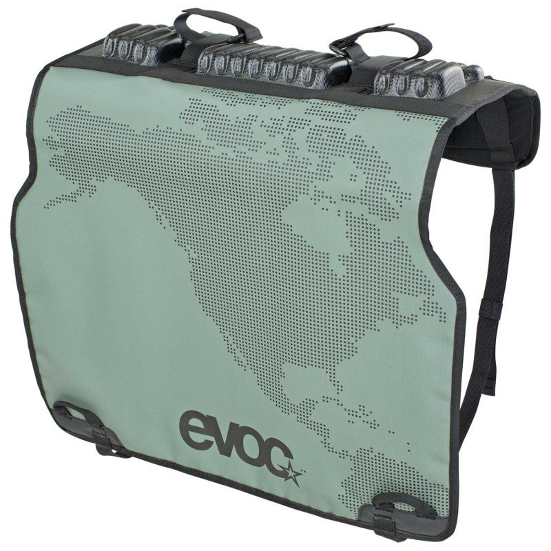 Achterklepbeschermer EVOC TAILGATE PAD DUO Olijf