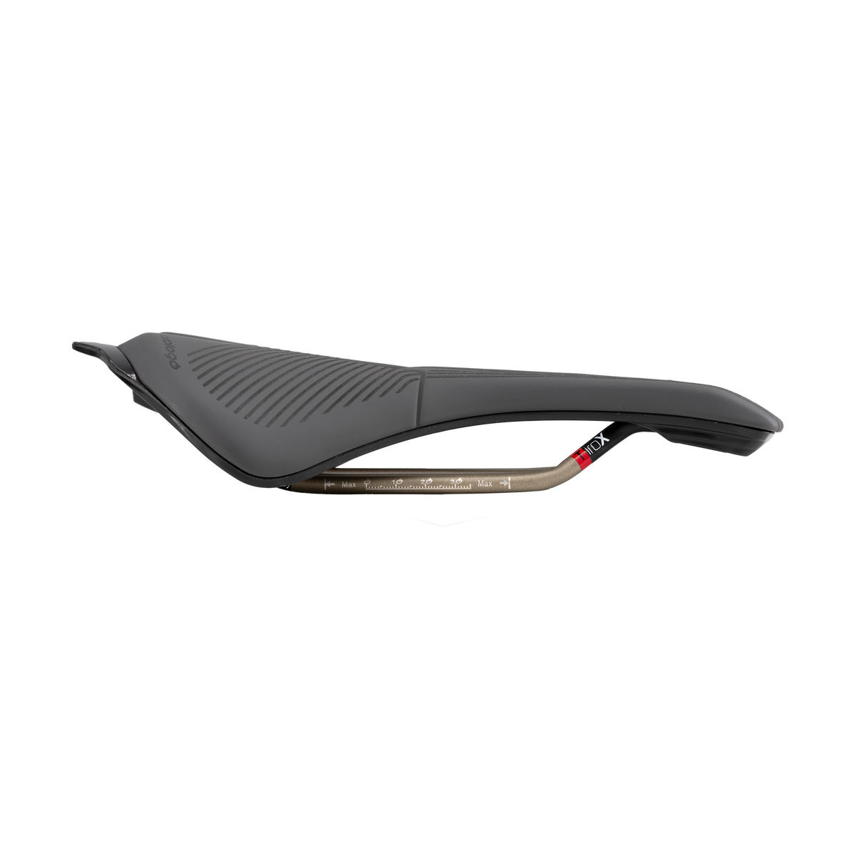 PROLOGO SCRATCH M5 PAS AGX 147 mm-zadel met Tirox-rails, zwart — aanvullende afbeelding