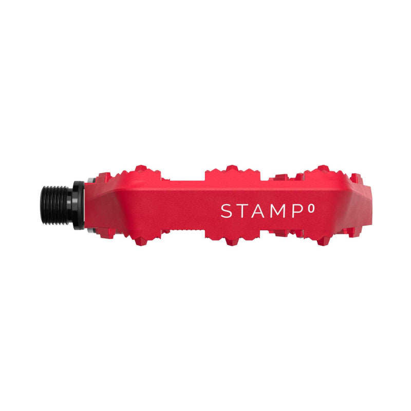 CRANKBROTHERS STAMP 0 Kleine platte pedalen Rood