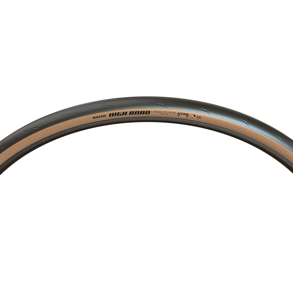 MAXXIS HIGH ROAD Gen2 700x25c Tubetype Zacht Bruine band