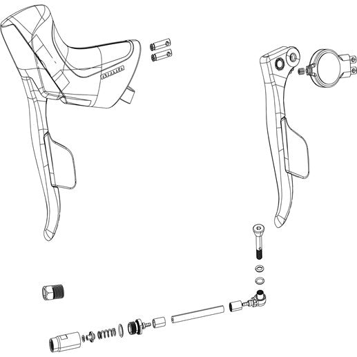 Stealth-A-Magic SRAM rivaal ETAP AXS HRD slangaansluitkit