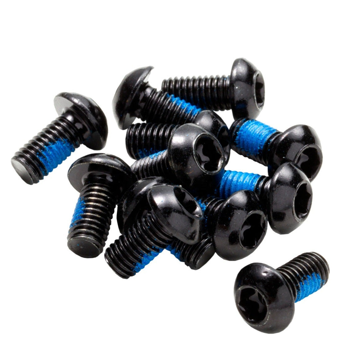Kit 12 Schijfremschroeven REVERSE COMPONENTS Geanodiseerd Zwart