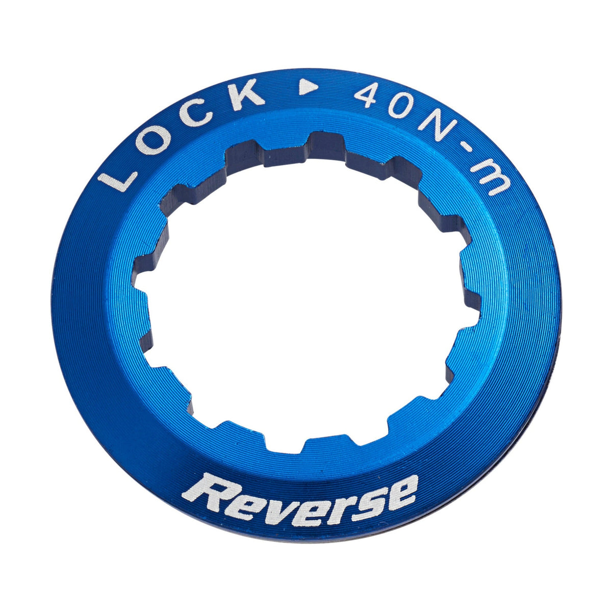 Ecrou de Cassettte 8/11V REVERSE COMPONENTS Bleu