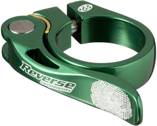 Collier de Selle REVERSE COMPONENTS LONG LIFE Serrage Rapide Vert