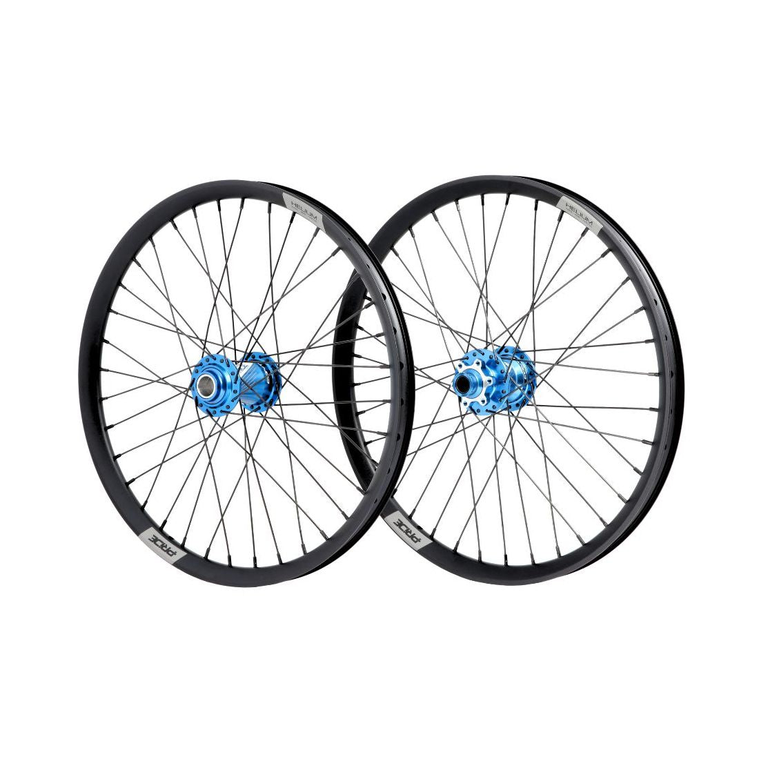 Wielenpaar PRIDE 20" (406mm) Control V2 Disc Helium M24 Assen 20/15mm Blauw