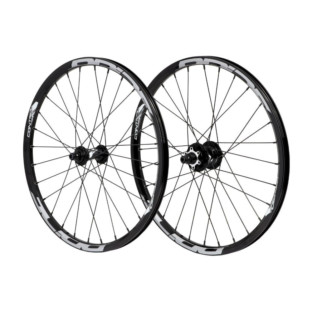 Paire de Roues PRIDE 20" (451mm) Control V2 Disc Axes 10/10mm Noir