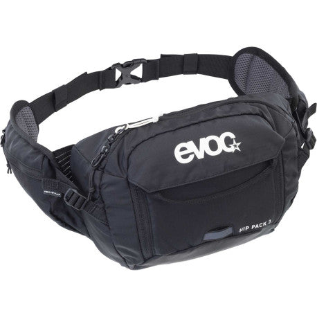 EVOC HIP PACK 3 L + 1,5 L Waterzak Zwart