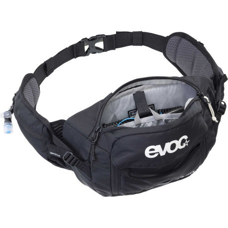 EVOC HIP PACK 3 L + 1,5 L Waterzak Zwart