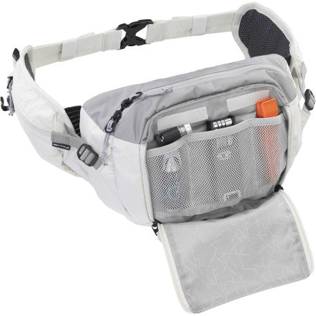 EVOC HIP PACK 3 L + 1,5 L Waterzak Grijs