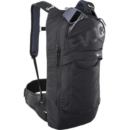 Rugzak met rugpand EVOC Trail PRO BLACKLINE 10 L Zwart
