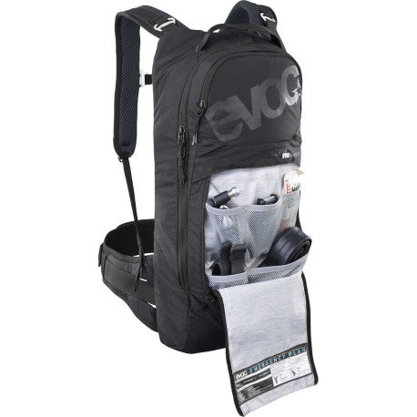 Rugzak met rugpand EVOC Trail PRO BLACKLINE 10 L Zwart