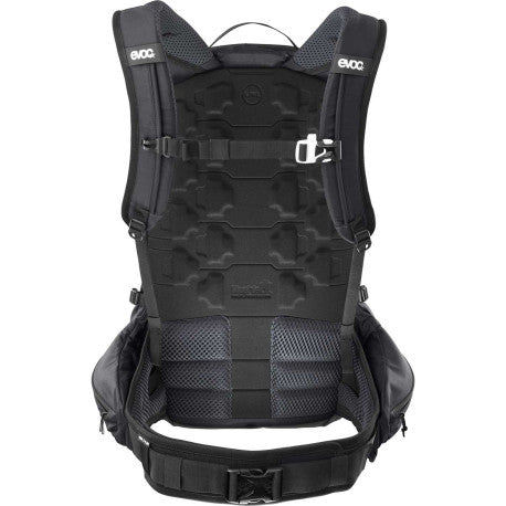 Rugzak met rugpand EVOC Trail PRO BLACKLINE 26 L Zwart