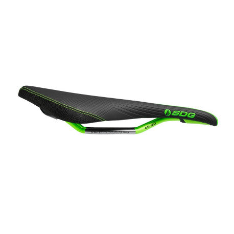 SDG DUSTER P MTN Rails Cr-Mo Zadel Zwart/Groen