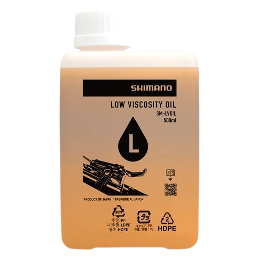 SHIMANO minerale remvloeistof met lage viscositeit (500 ml)