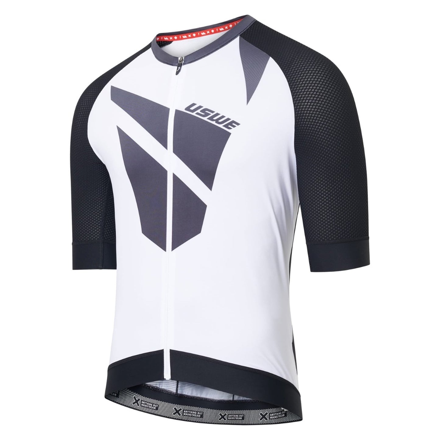 Maillot Manches Courtes USWE SKARP GRAVEL Blanc