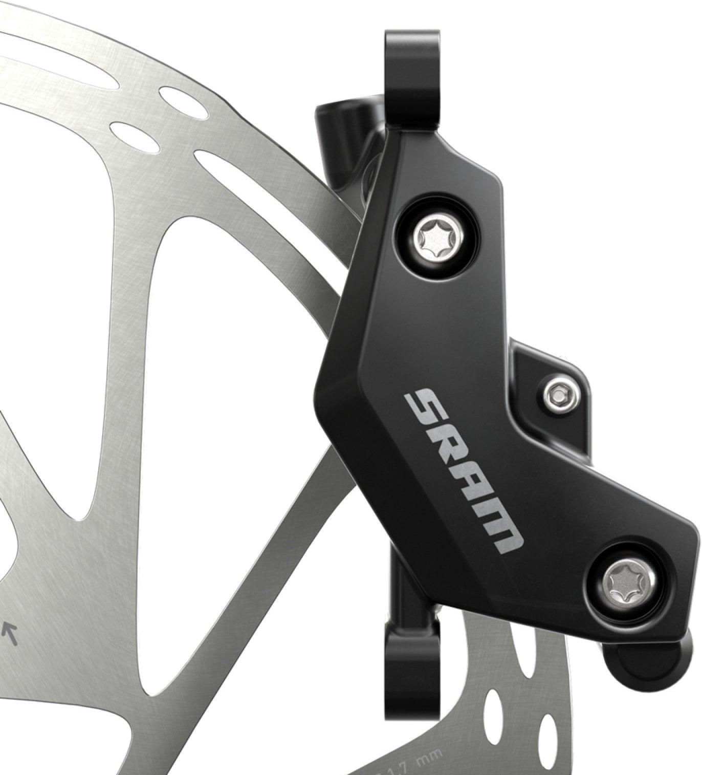 SRAM DB4 Achterrem Zwart