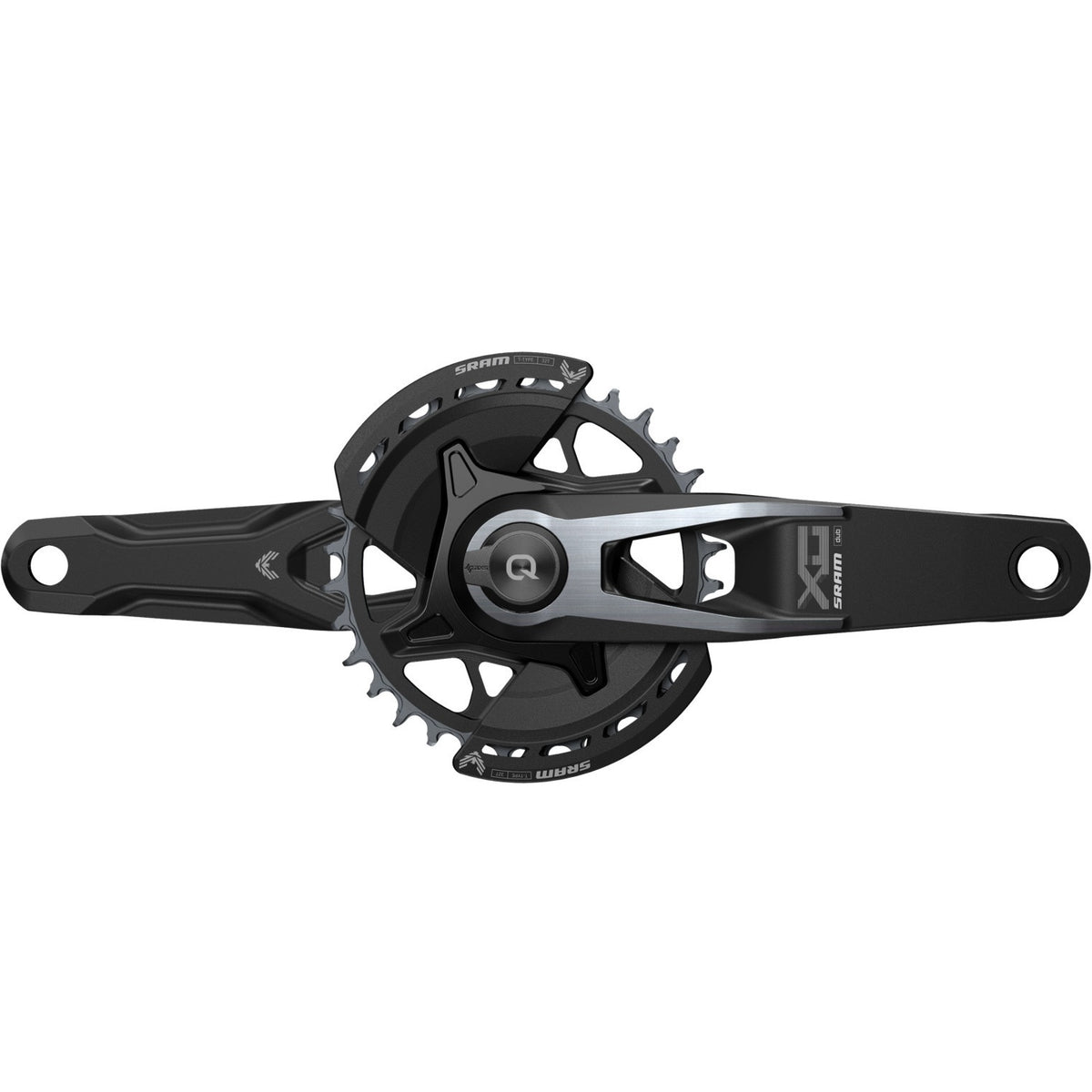 SRAM QUARQ X0 EAGLE T-TYPE EAGLE Q174 DUB WIDE enkel crankstel met vermogensmeter