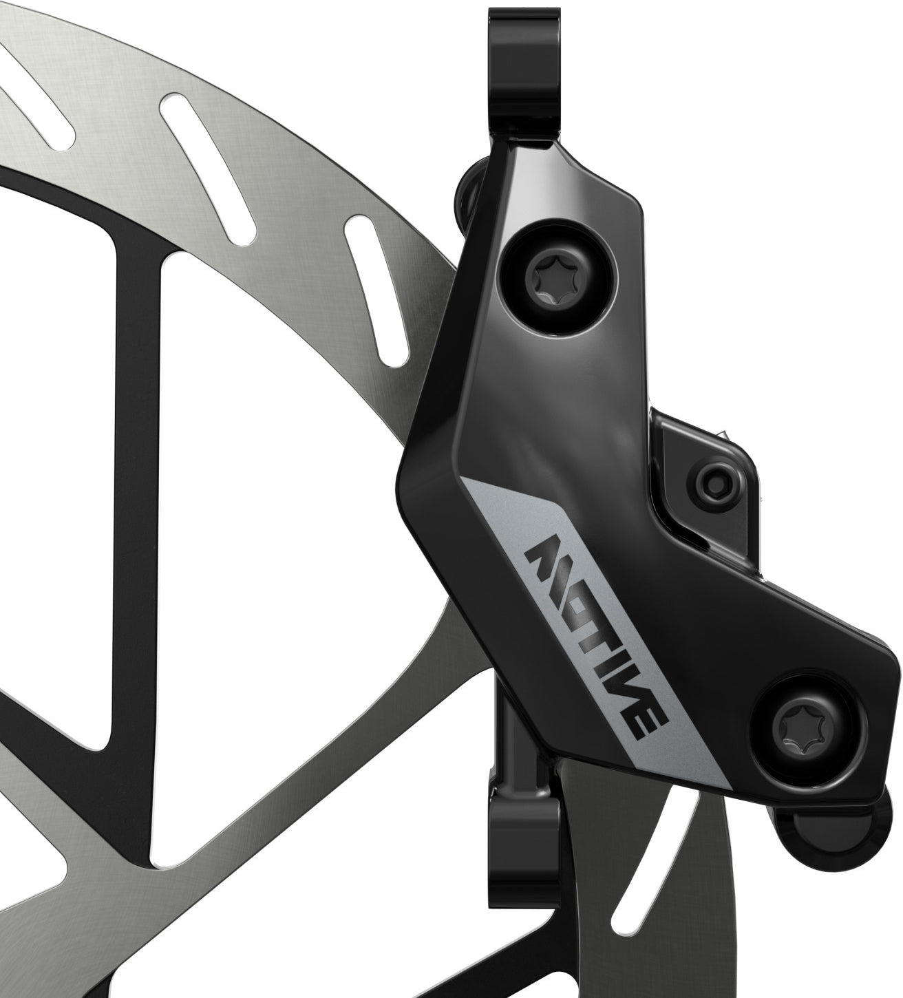 SRAM MOTIVE SILVER voorrem Zwart