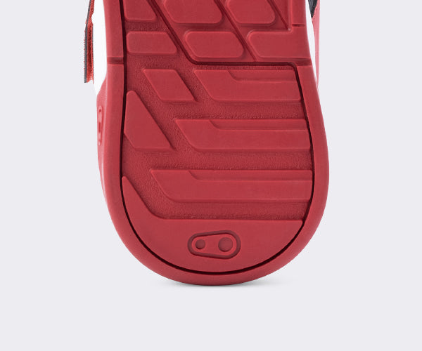 CRANKBROTHERS STAMP SPEED LACE FLAT MTB Schoenen Zwart/Rood/Wit