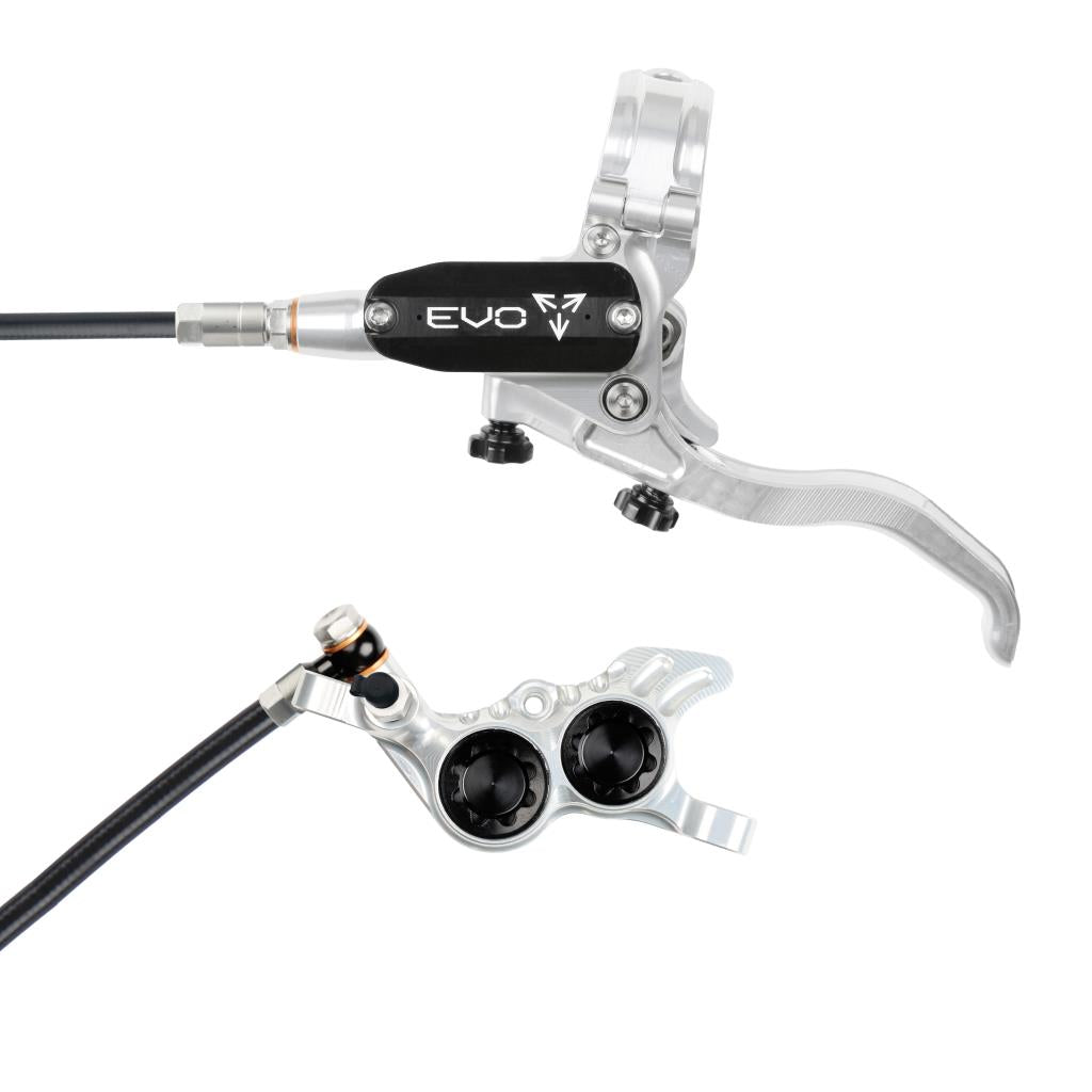 HOPE TECH 4 EVO GR4 Voorrem Zilver/Zwart