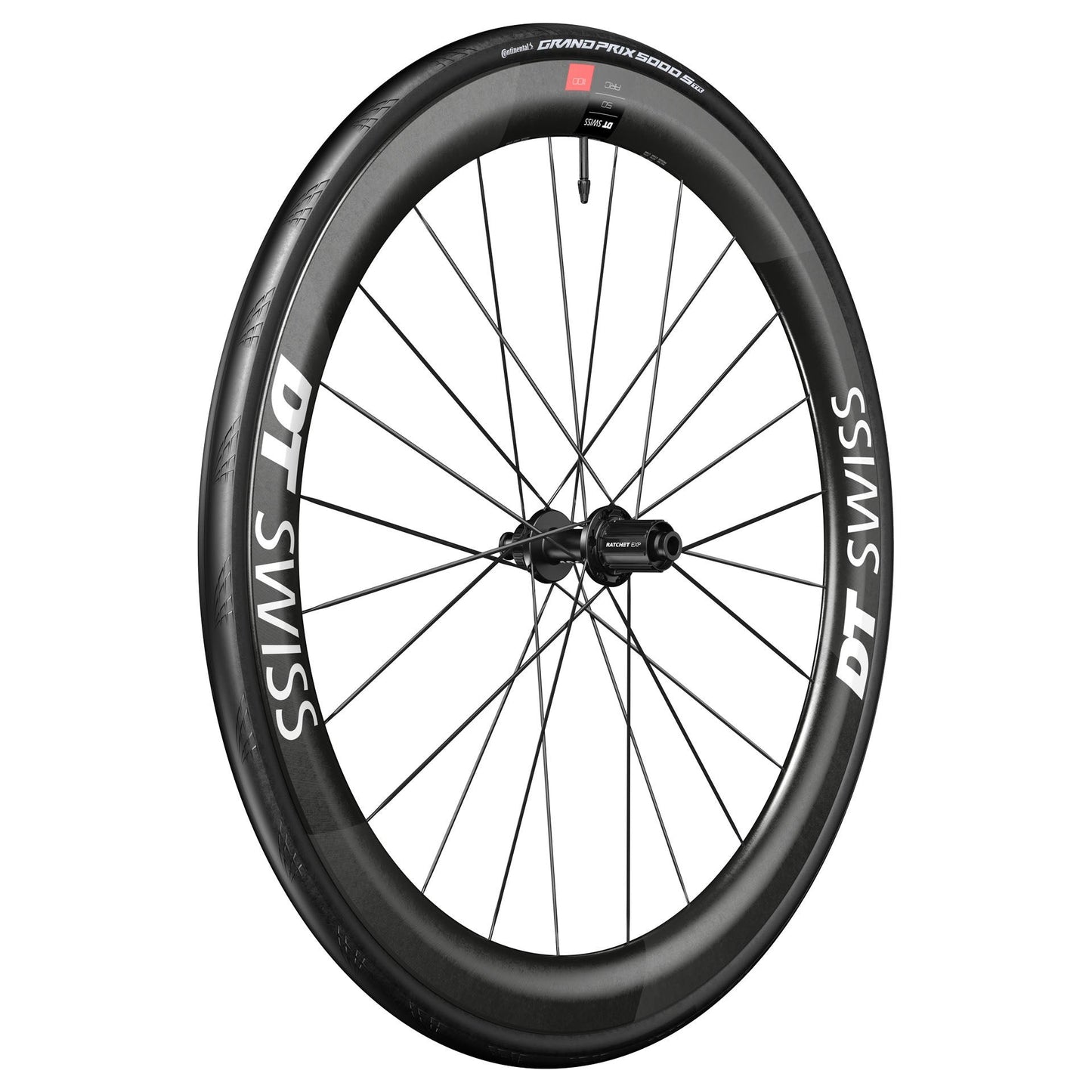 Paire de Roues DT SWISS ARC 1100 DICUT WTS SPO 50 DISC Tubeless Ready (Center Lock)
