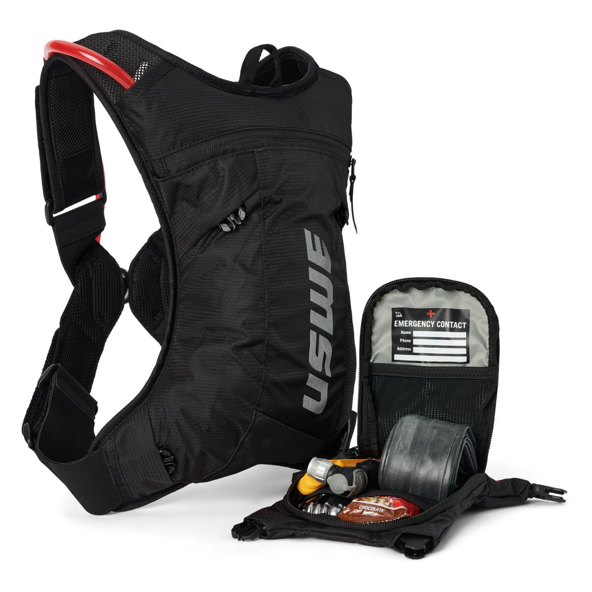 USWE MTB HYDRO 3 L Hydratatietas Zwart