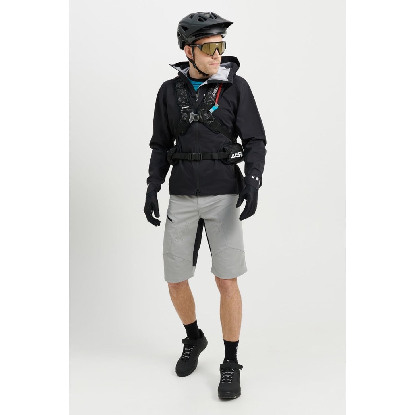 USWE WATERPROOF Jas Zwart