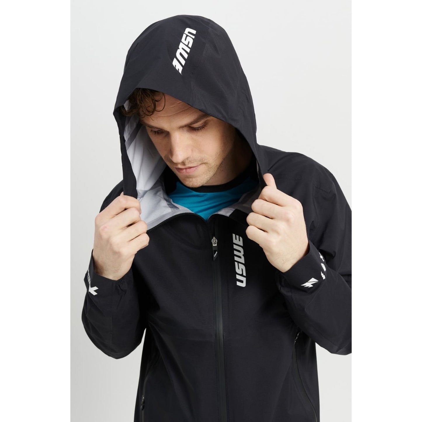 USWE WATERPROOF Jas Zwart