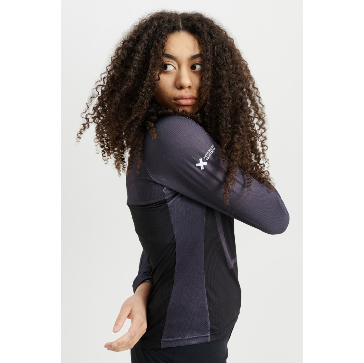 Dames USWE BERG MTB Long Sleeve Jersey Zwart