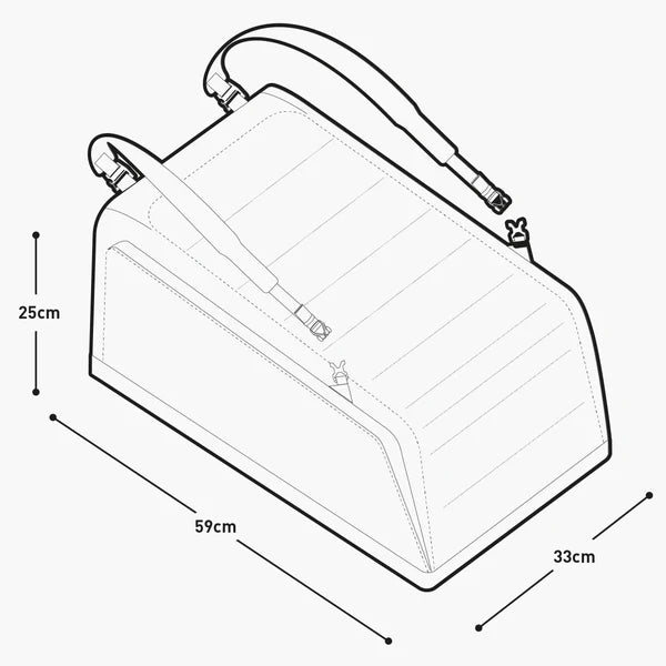 Sac de Voyage EVOC BAG 55 L MACASKILL Noir