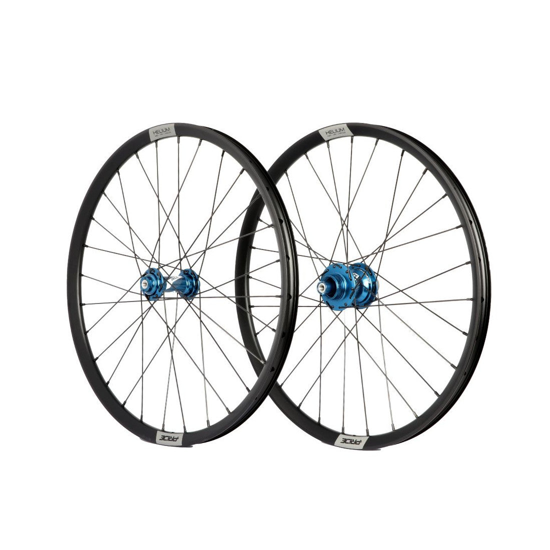 Wielenpaar PRIDE 20" (406mm) Control V1 Helium M24 Disc Assen 20/10mm Blauw