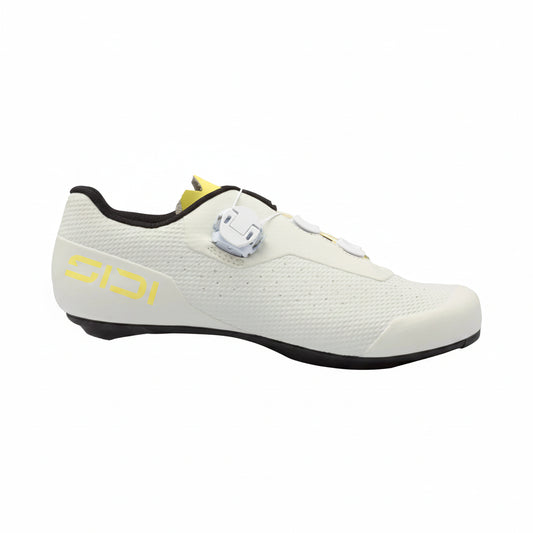 Wielrenschoenen SIDI FAST 3 Wit/Geel