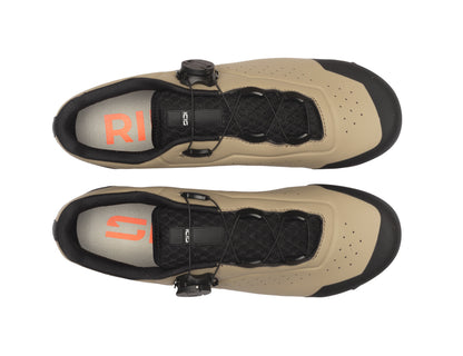 XC gravel schoenen Sidi Liinea dark sand, vooraanzicht