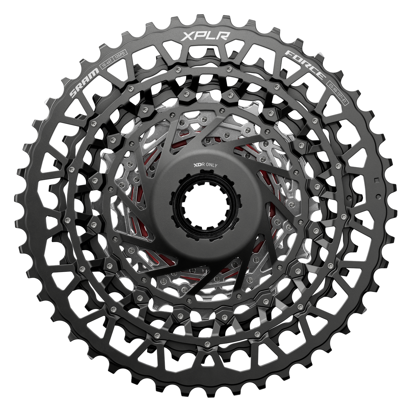 SRAM XG-1371 XPLR E1 13V cassette