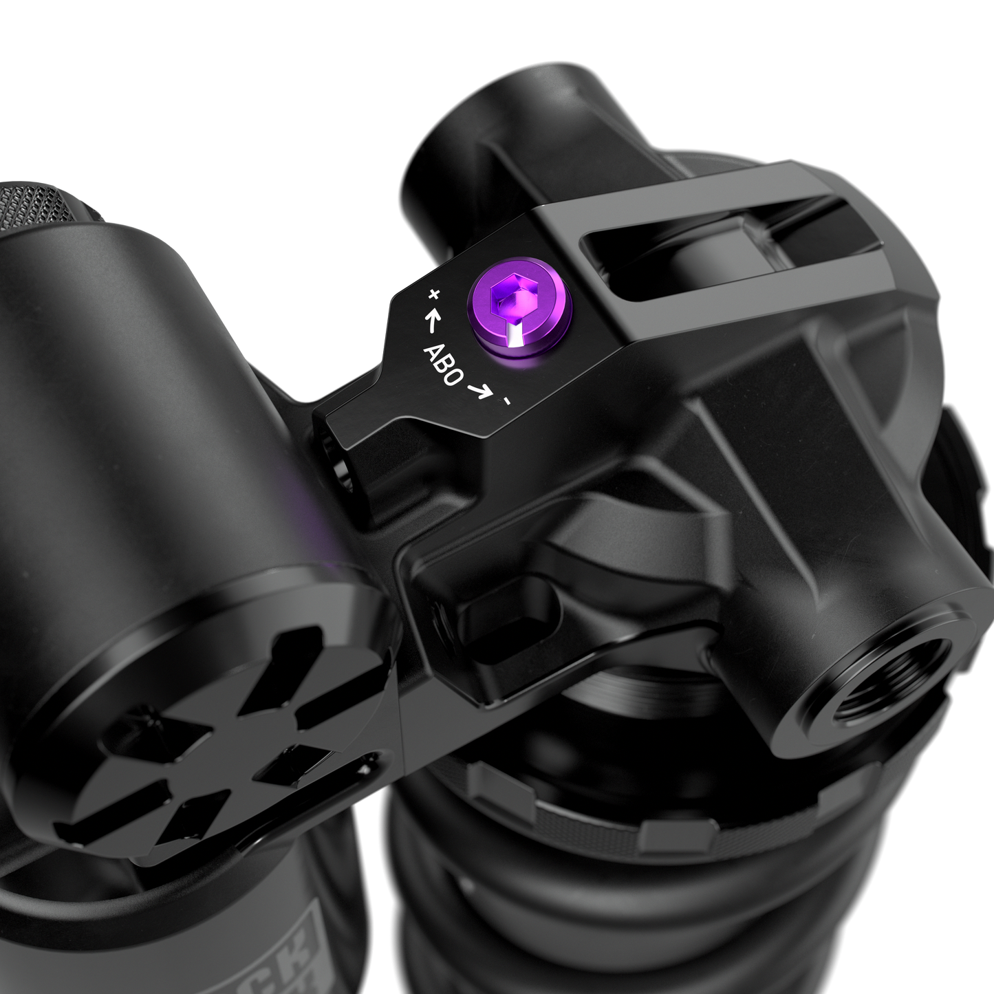 ROCKSHOX VIVID COIL ULTIMATE DH RC2 D1 Demper met taps toelopende veer