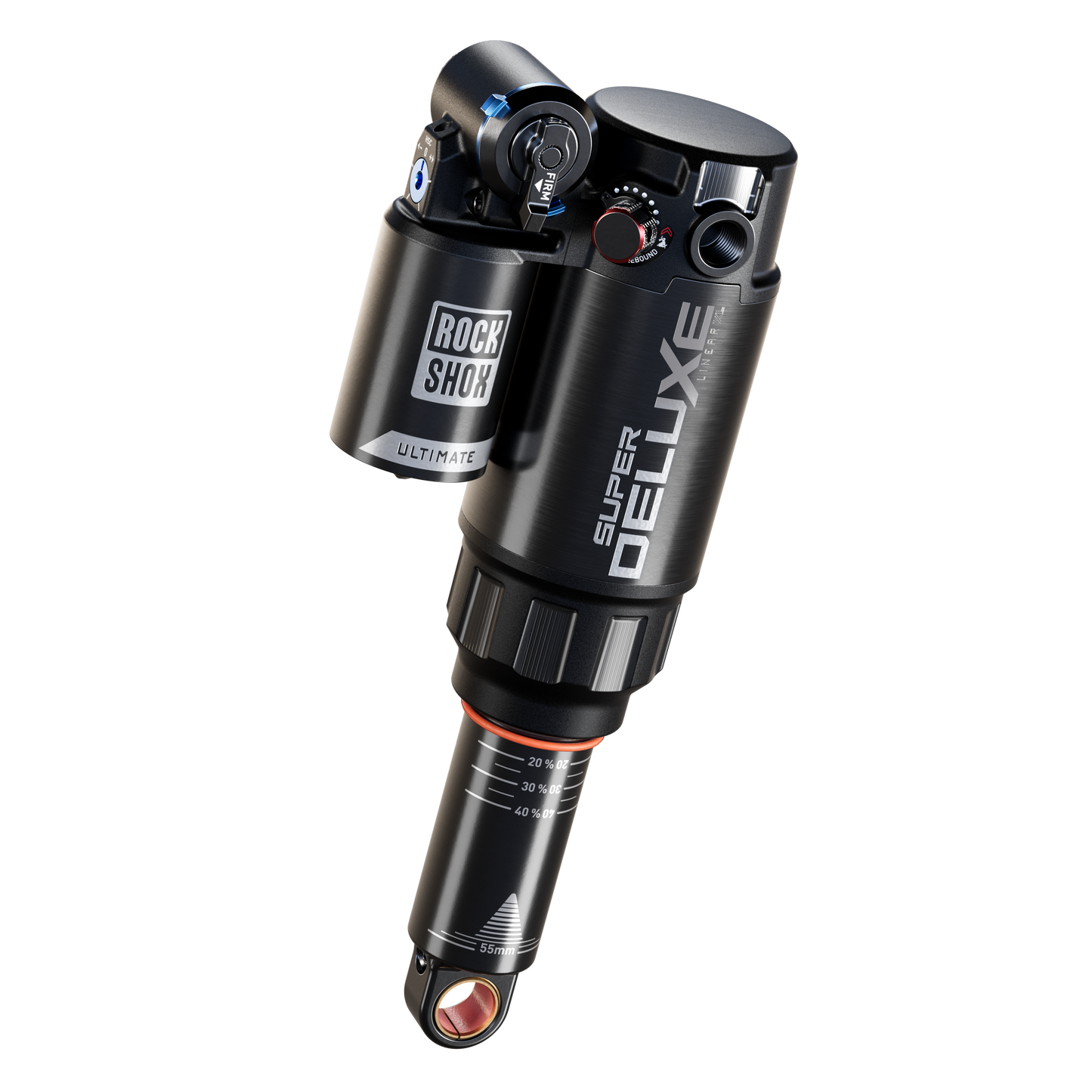 Amortisseur ROCKSHOX SUPER DELUXE ULTIMATE RC2T LINEAR XL D1 Trunnion pour Trek Fuel EX Gen6 2023-2025