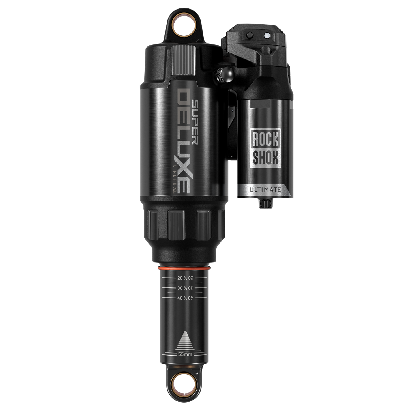 ROCKSHOX SUPER DELUXE ULTIMATE FLIGHT ATTENDANT RC3 HBO LINEAR XL D1 schokdemper voor Trek Slash 2023+Gen6