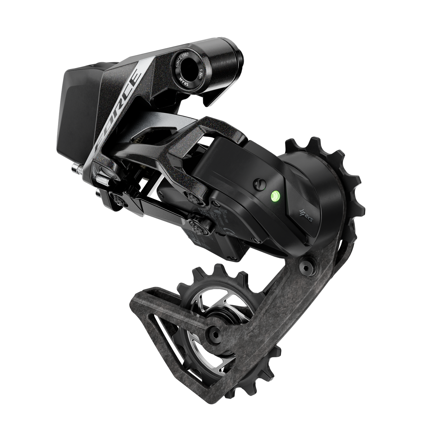 SRAM FORCE AXS E1 2x12V Max 36T achterderailleur (zonder batterij)