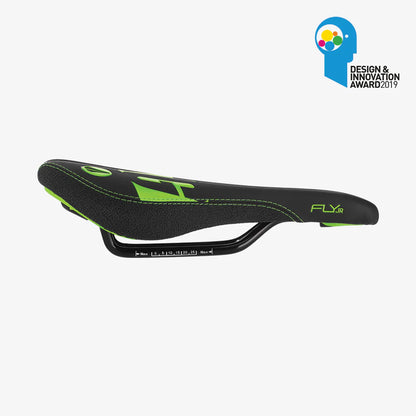 Zadel SDG FLY Junior Zwart/Groen