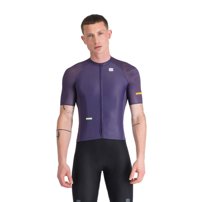 Fietsshirt SPORTFUL SUPERNOVA Korte Mouwen Paars