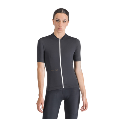 SPORTFUL CLASSIC Damesshirt Korte Mouwen Zwart