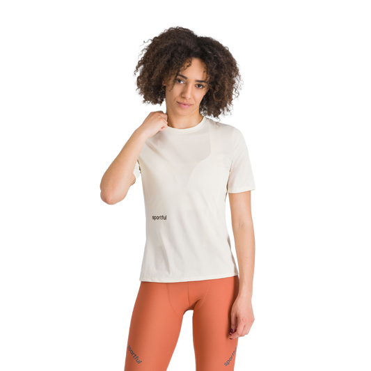 SPORTFUL SUPERGIARA TEE Damestrui met korte mouwen Crème