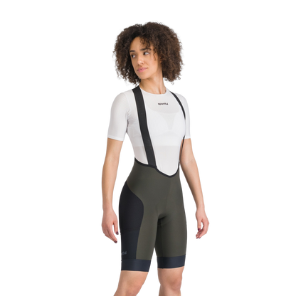 Korte Bretelles Broek SPORTFUL SUPERGIARA 2 Dames Kaki/Zwart