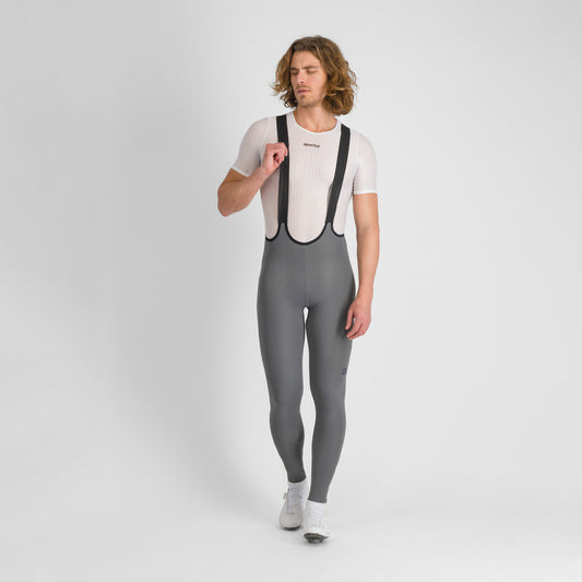 SPORTFUL SRK SHIFT grijze lange fietsbroek met bretels