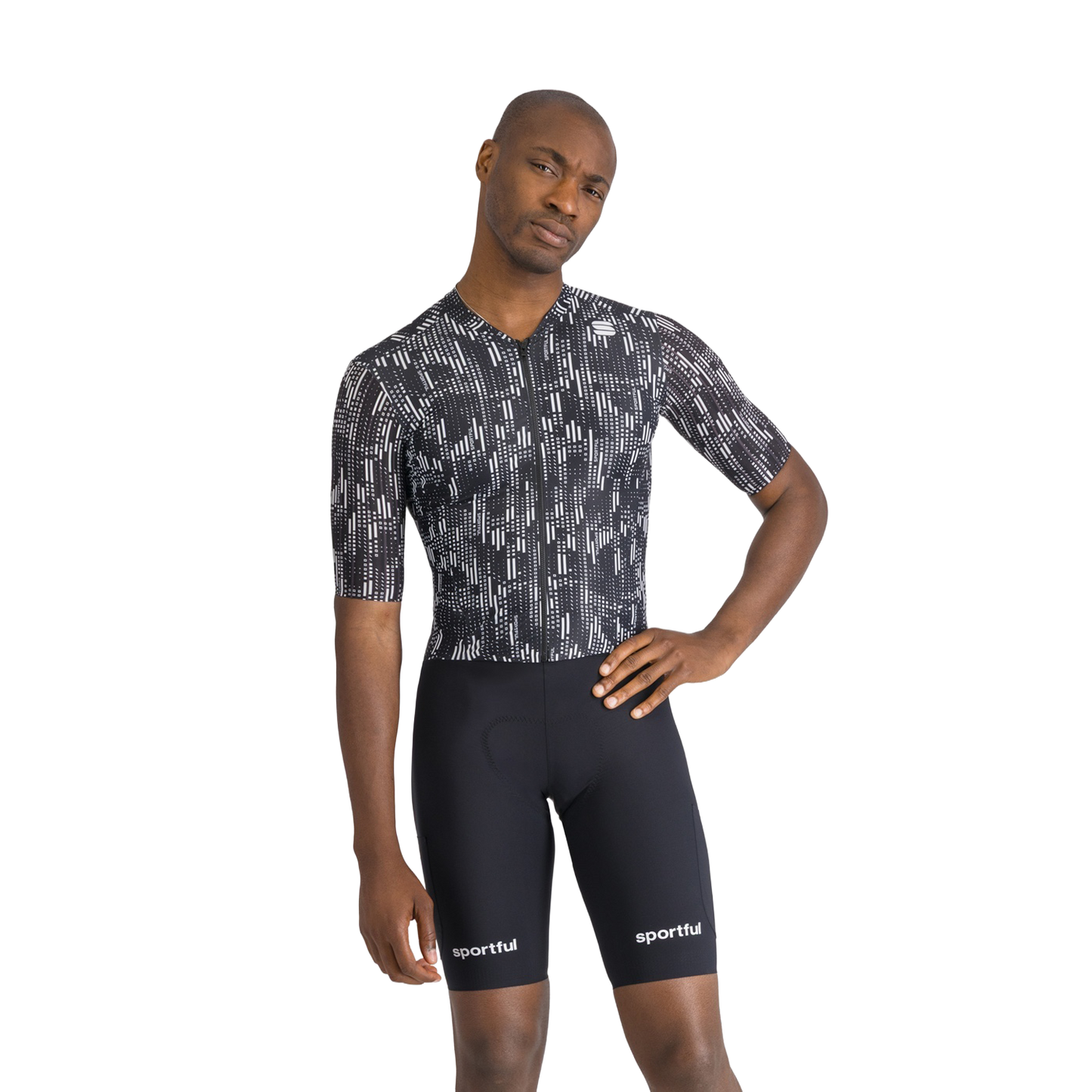 SPORTFUL G-SUIT Korte Mouw Zwart/Wit