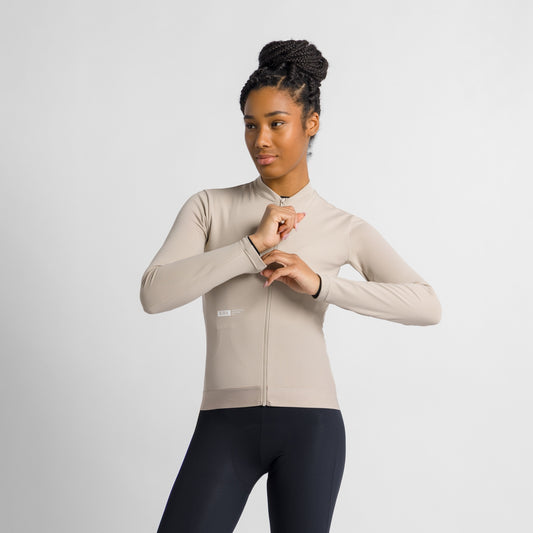 SPORTFUL SRK 2 fietsshirt voor dames met lange mouwen beige