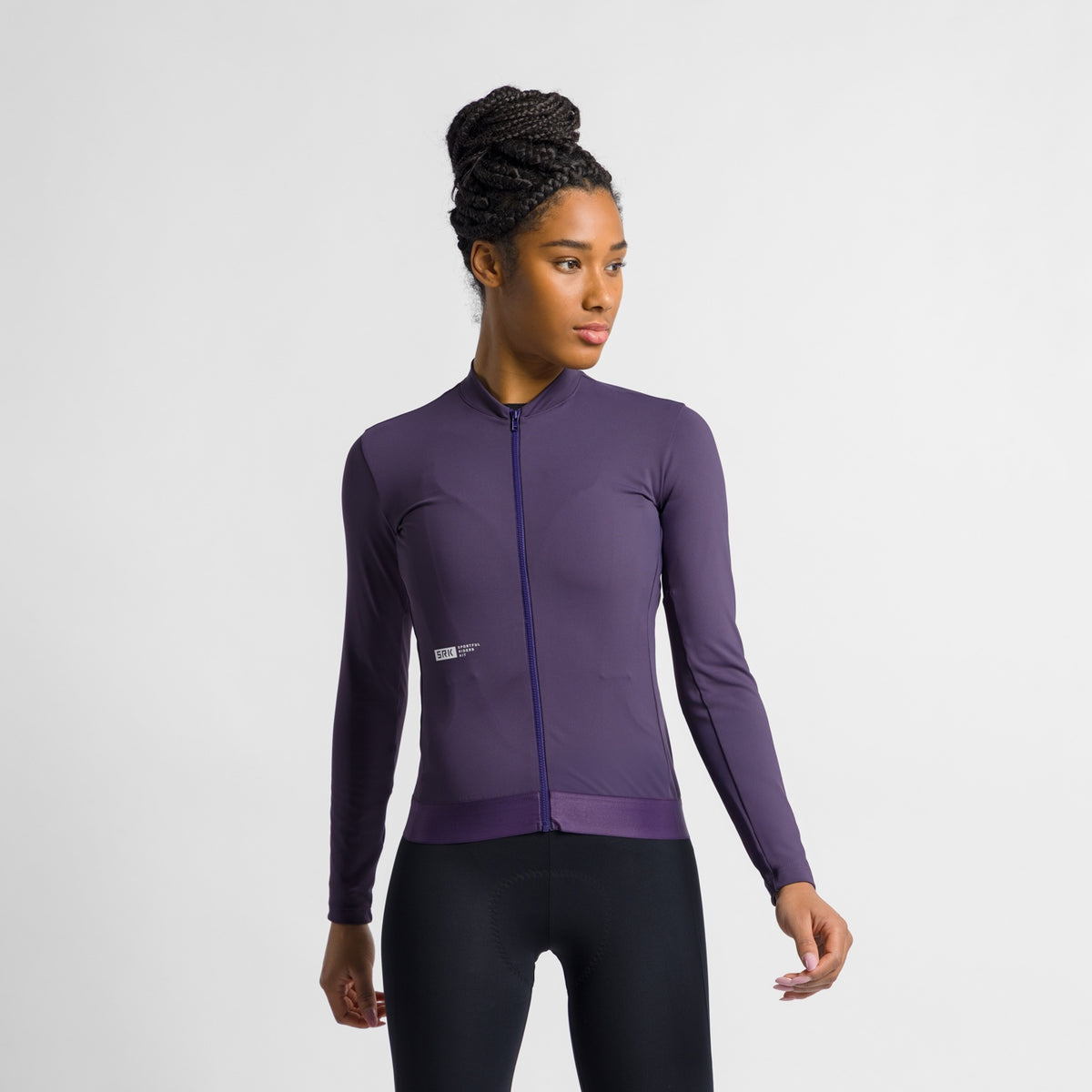 SPORTFUL SRK 2 fietsshirt met lange mouwen voor dames, paars