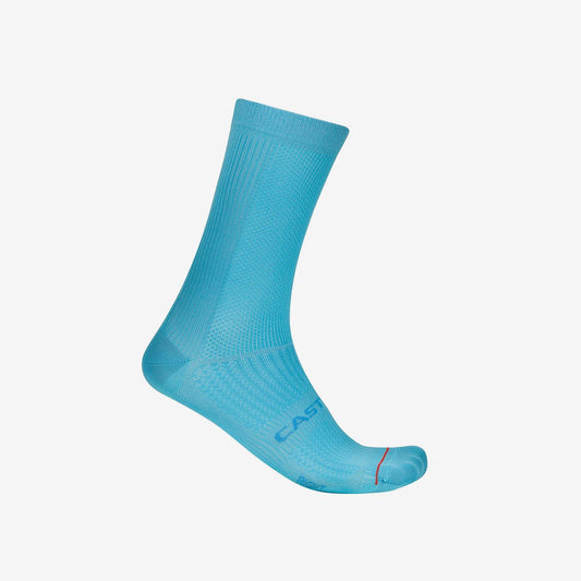 Chaussettes CASTELLI ESPRESSO 18 Bleu Neon