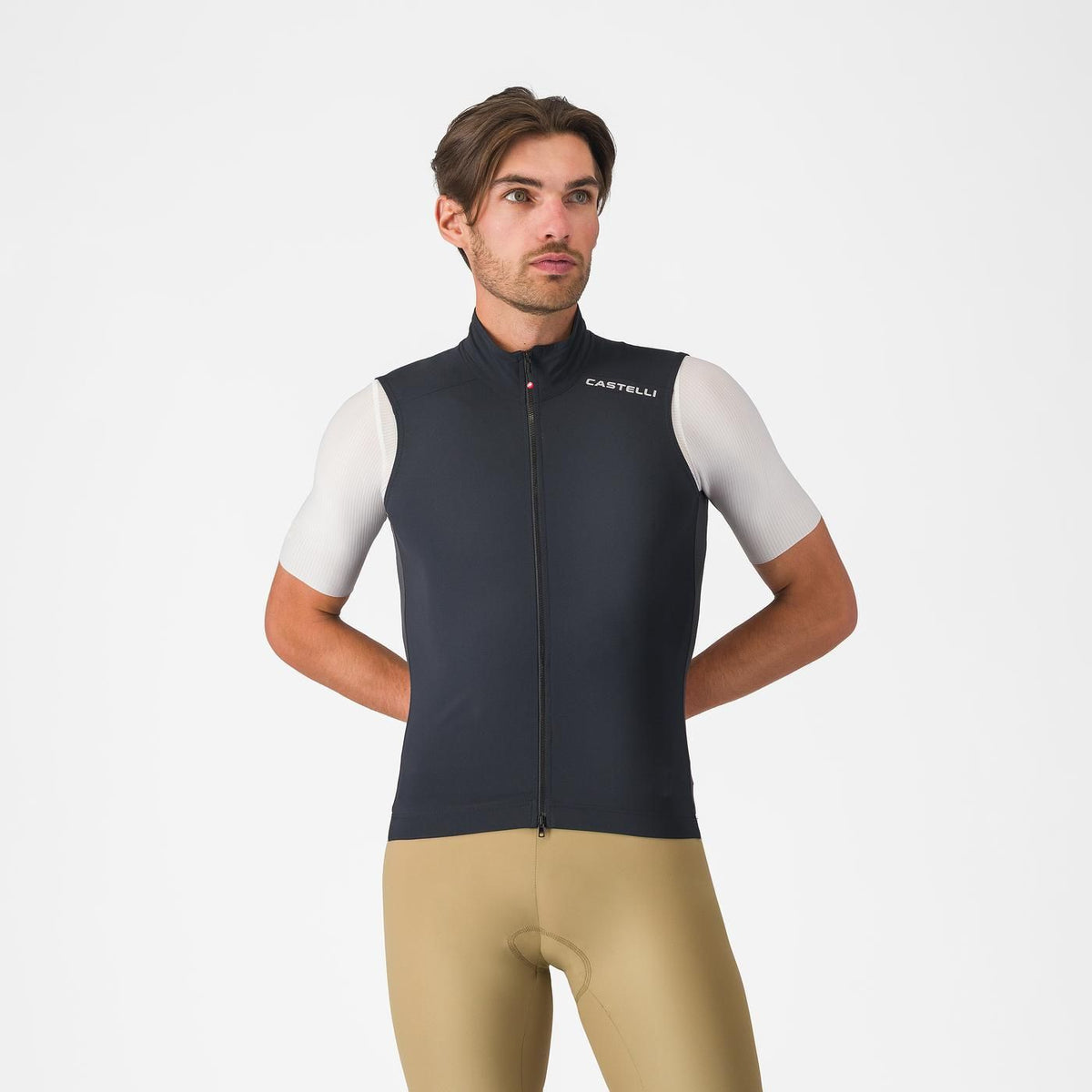 Mouwloos Vest CASTELLI ESPRESSO 2 Zwart